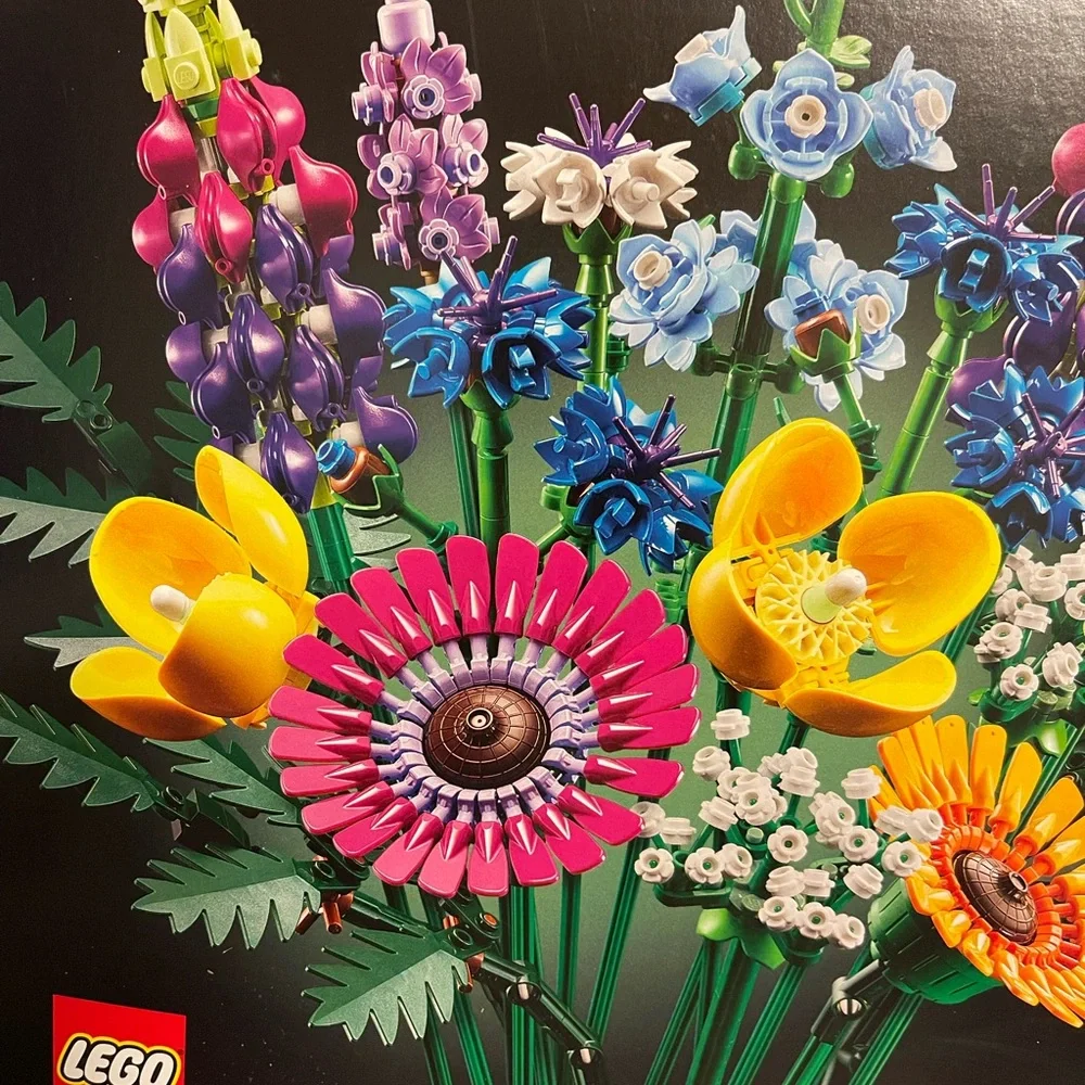 LEGO Icon Botanical Collection Wildflower Bouquet 10313 939Pieces 18+ NIB Sealed